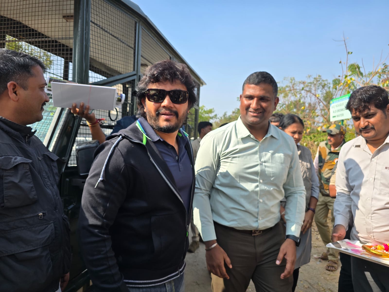 Dignitaries visited our zoo